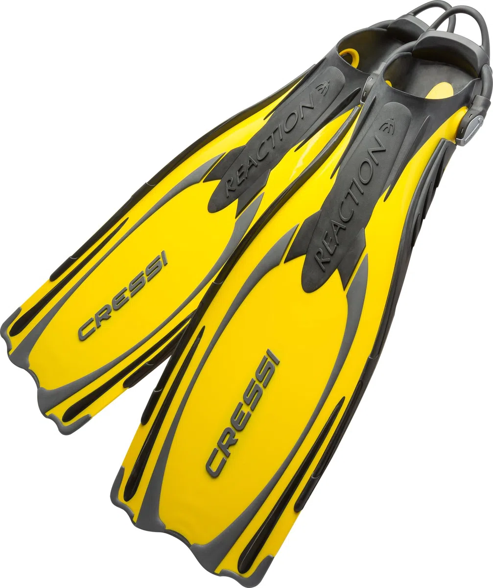 Cressi Reaction EBS, Palme Plongee avec Bungee