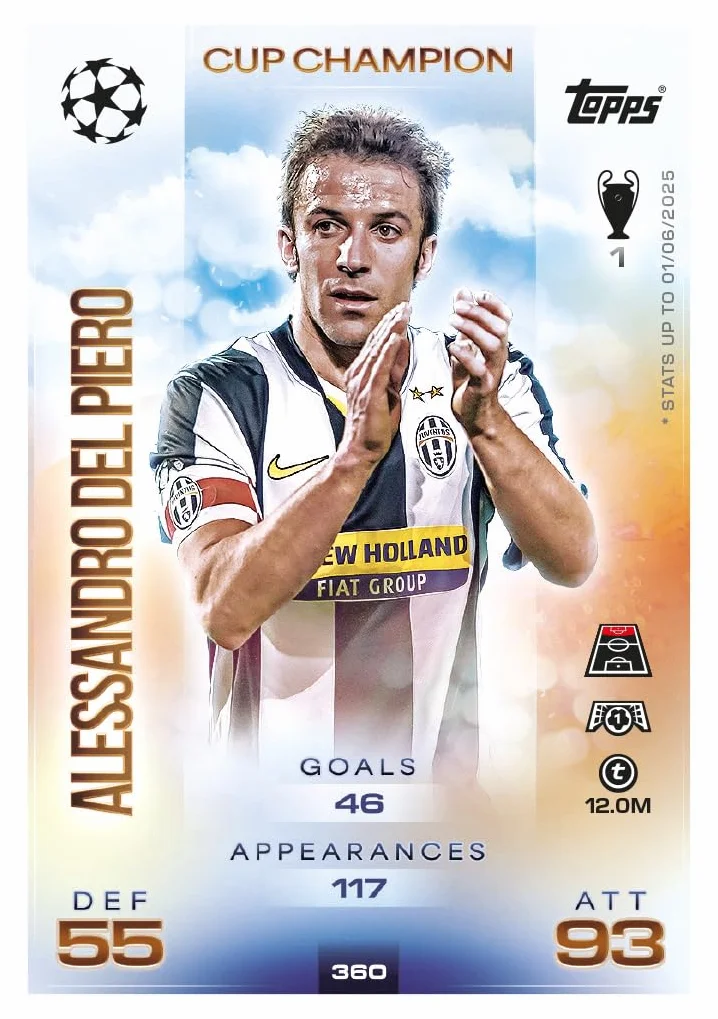 Topps UCC Match Attax 2025/26 – Mega Tin – Warriors – Contient 45 cartes Match Attax plus 3 cartes Gladiators LE exclusives.