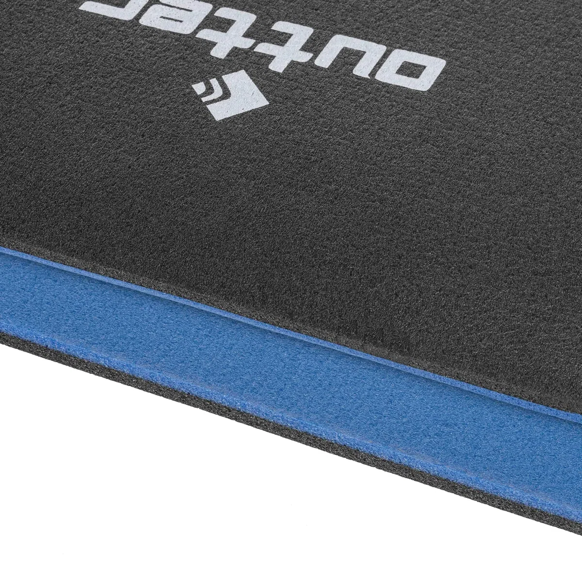 Tapis isolant XPE à 2 couches - En mousse XPE - 1,2 cm d'épaisseur - Tapis de couchage - Camping - Survie - Bleu - 180 x 50 cm
