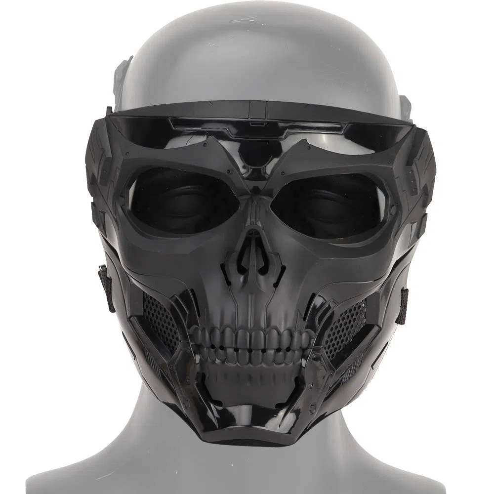 Halloween CR?ne Masques Airsoft Complet Visage De Protection Masques CS Guerre Jeu BB Gun Squelette Masques Parti Cosplay Masque Film Props