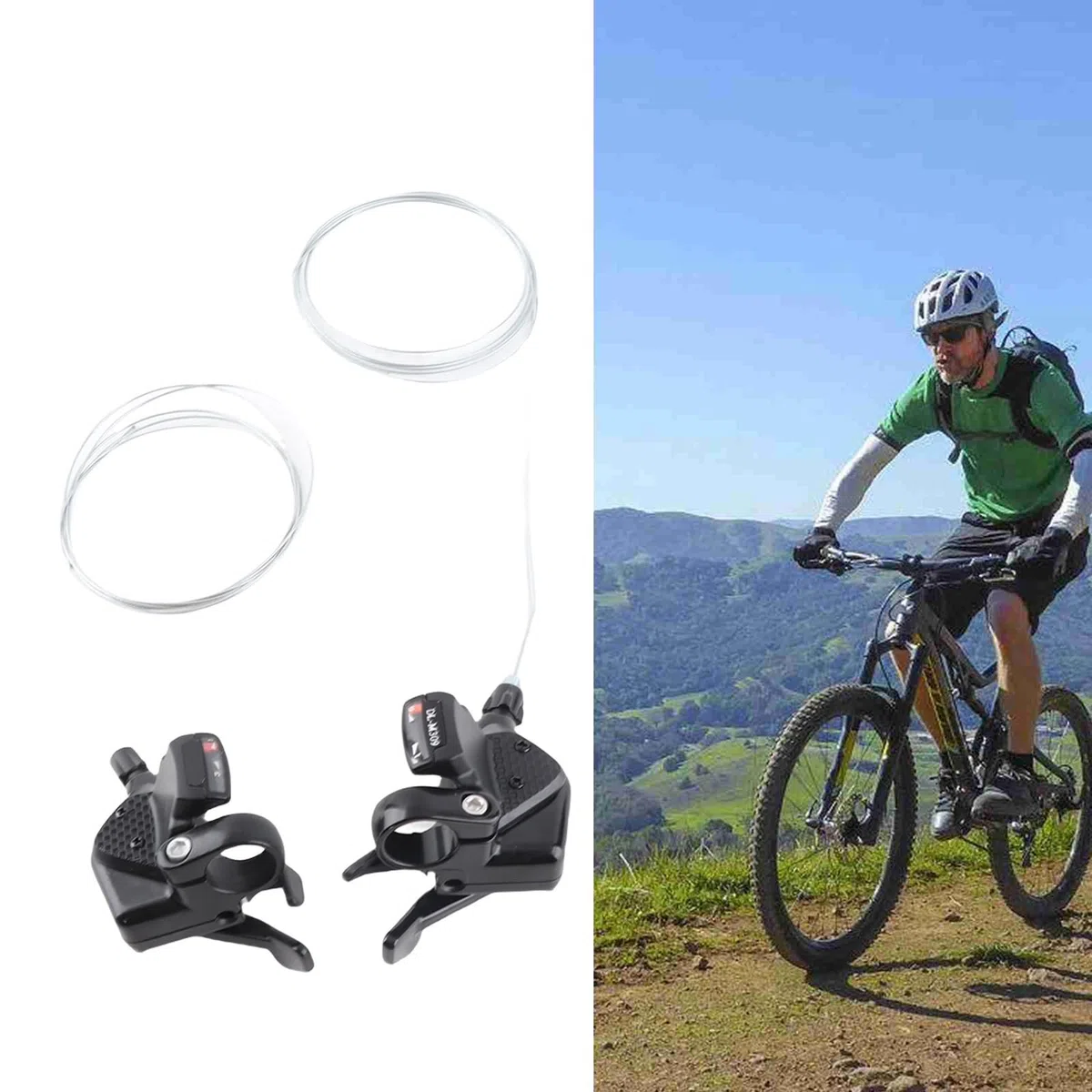 Shimano 9 vitesses Shimano 8 vitesses Noir 1 paire de dérailleur 3 vitesses