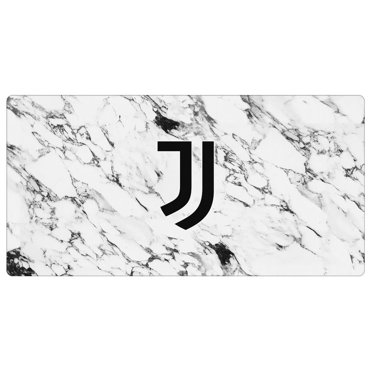 Head Case Designs sous Licence Officielle Juventus Football Club Marbre Blanc Logo De Crête 23.62 x 11.81 x 0.12 inches (600 x 300 mm) - L Tapis De Souris pour Jeux Bureau PC Clavier