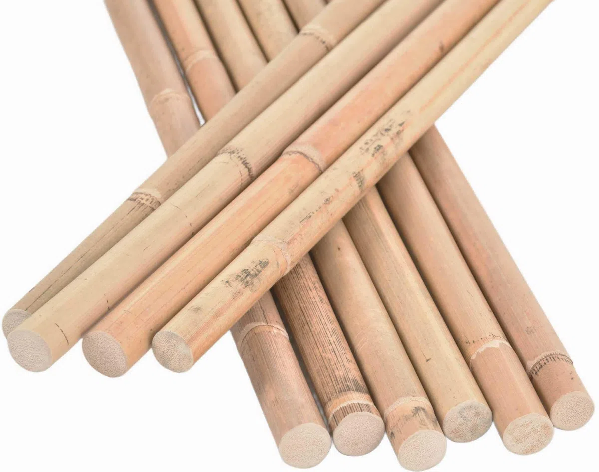 Manau Lot de bâtons en rotin non pelés - Bâtons d'exercice, Arnis pour arts martiaux - Diamètre : environ 22 mm - Longueur : 68 cm