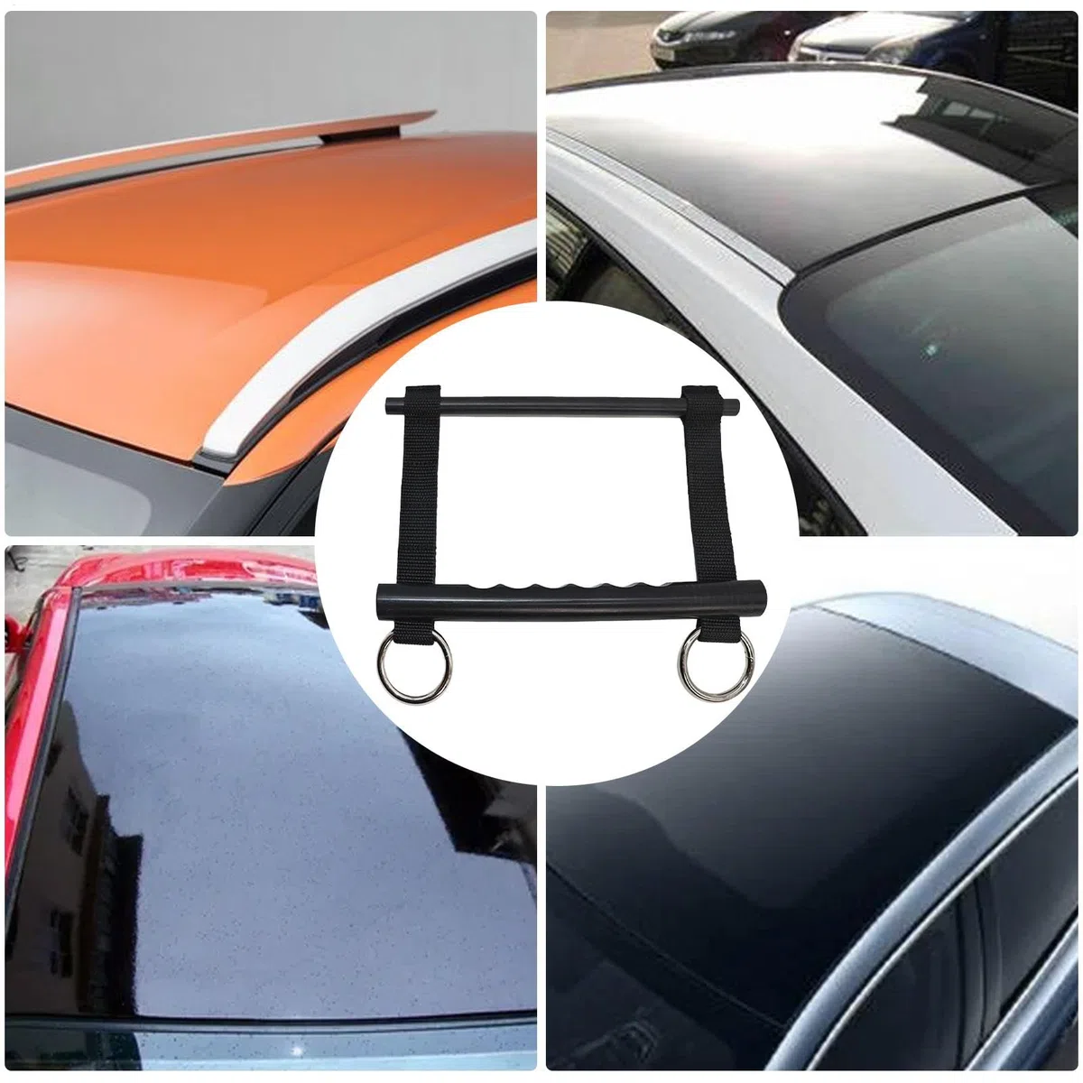 Toit de support de voiture, outil de support de tige | Outils de positionnement de pivot antidérapant Outils de réparation de bosses sur le toit,Accessoires légers de débosselage de toit de