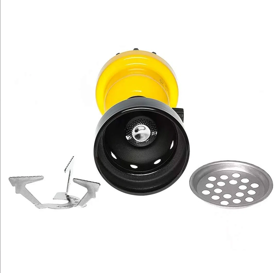 Réchaud Camping à charbon chicha allume grillanzünder + 4 x Cartouches Gaz + Briquet neuf