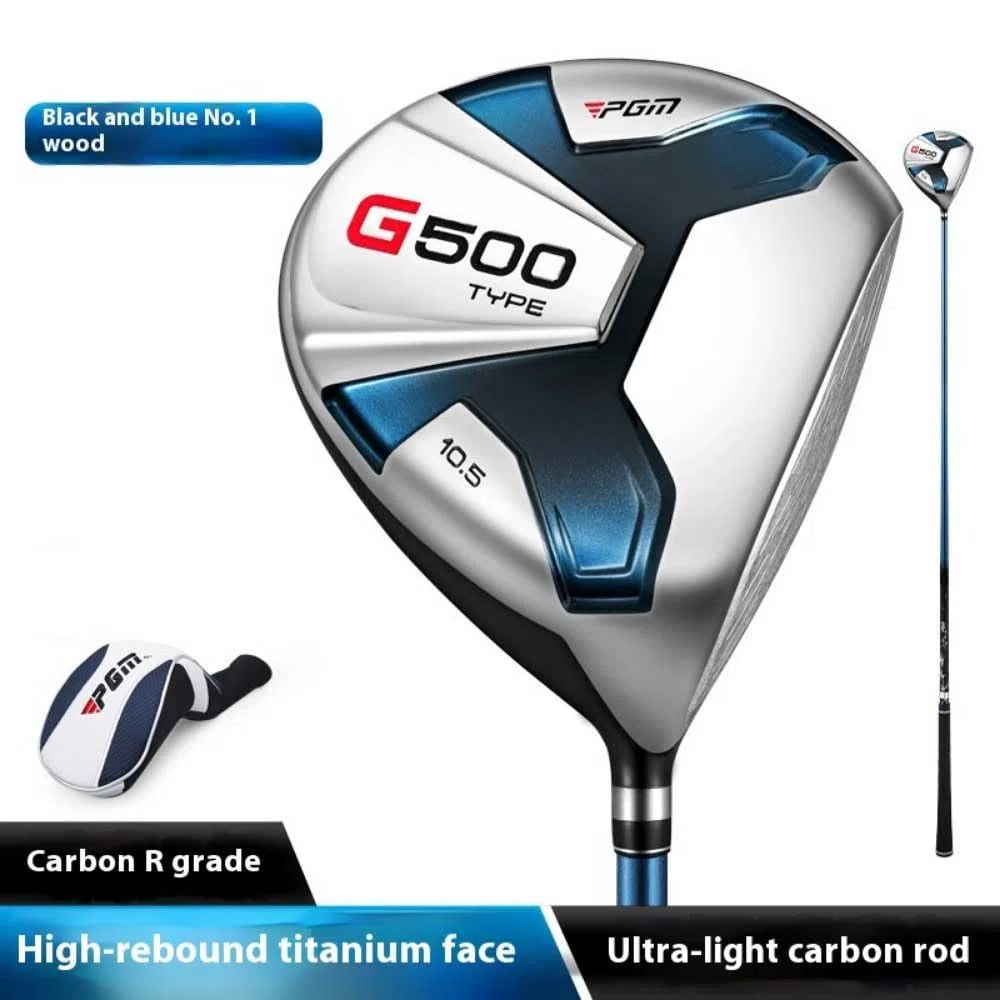 Canne à golf en bois n°1 pour droitier 10,5 degrés pour homme avec manche en graphite de qualité R/S avec couvre-tête