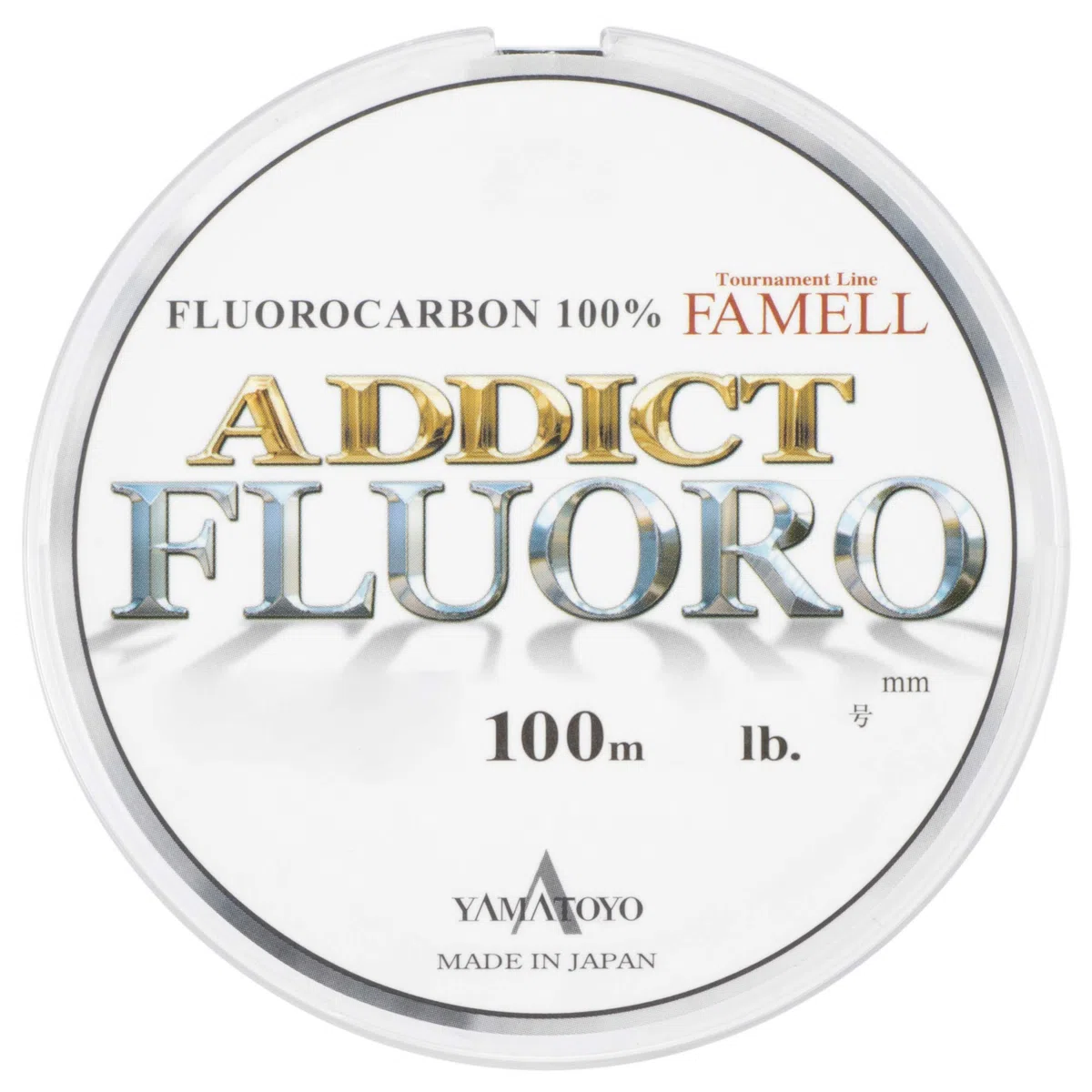 Yama Toyo FLUOROCARBONE Addict Fluoro - 100M - 100, 32/100, 14