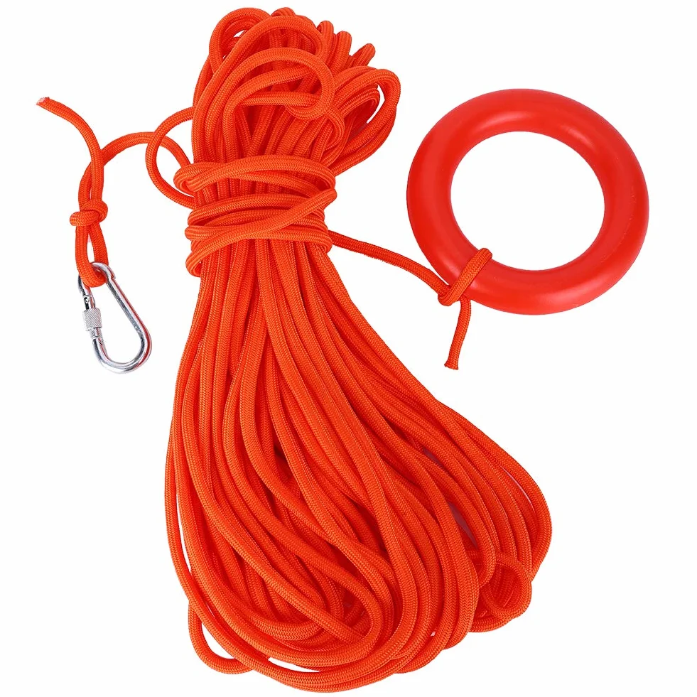 Ligne de Vie, Ligne de Vie Flottante, Nylon 8mm pour Bateau plongée piscines plages Yachts