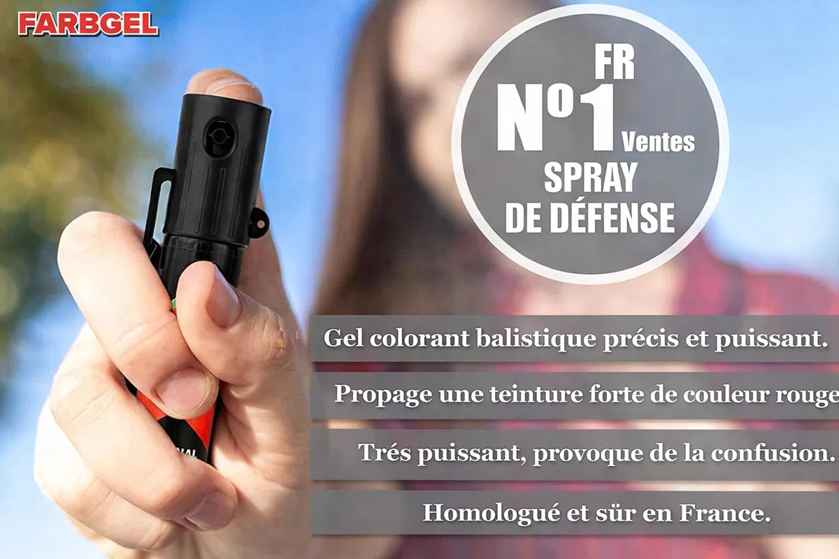 HOERNEKCE Spray De Défense Tiw Gel - Lot 20 ML& 40 ML