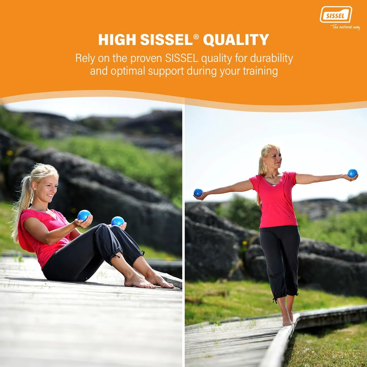 Sissel Toning Ball, La Paire mixte adulte
