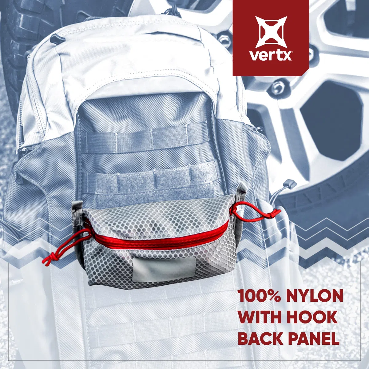 Vertx Pochettes en Maille pour trop-Plein