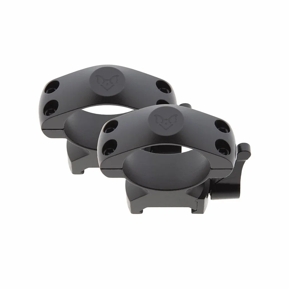 Anneaux amovibles en acier 30 mm à dégagement rapide avec réglage à 4 vis pour rail Weaver - Picatinny |