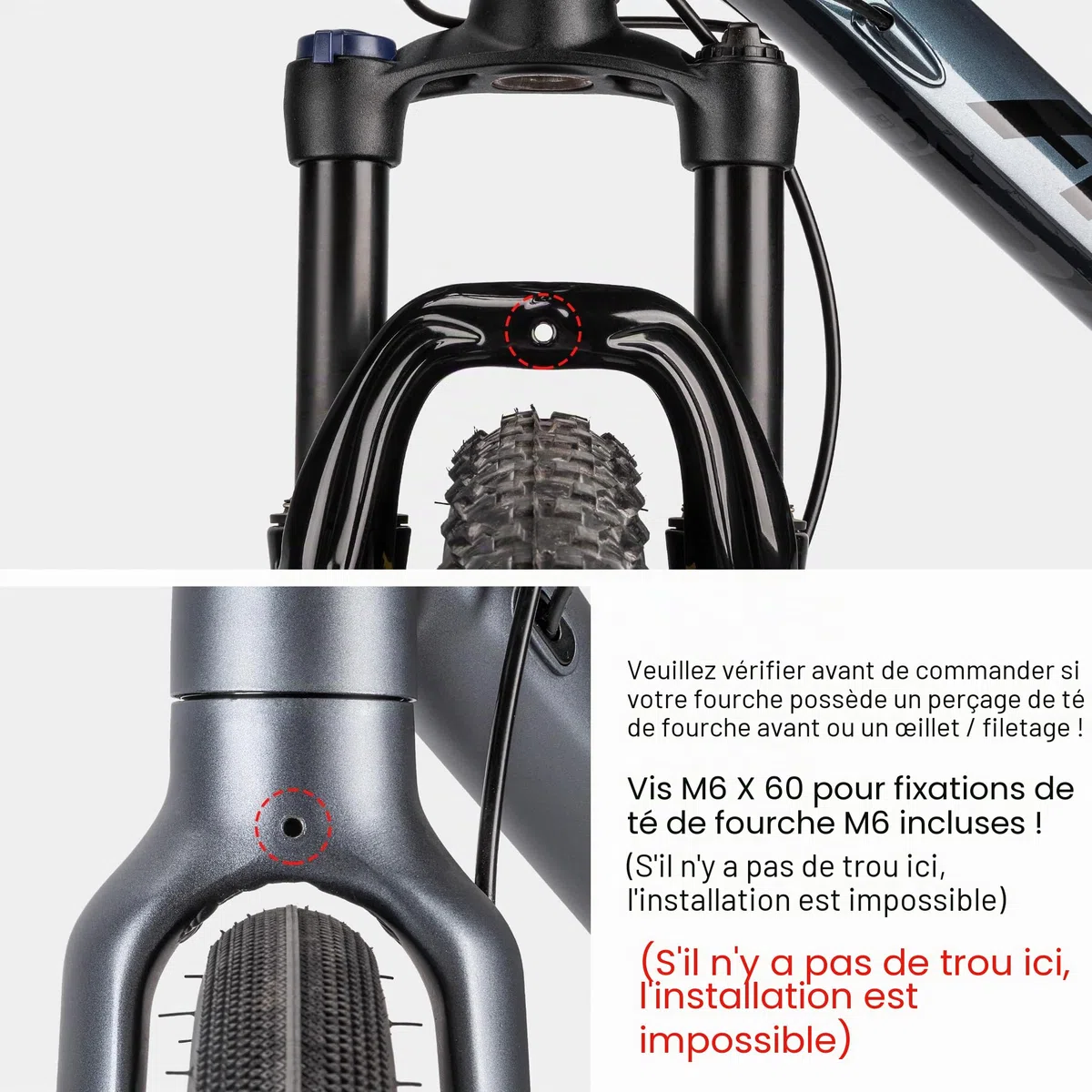 Porte-Bagages Avant de vélo, Porte-Bagages Avant avec barreaux, Support à Pizza en Aluminium à Monter sur Le Devant, pour VTT, vélos gravels et vélos de Tourisme