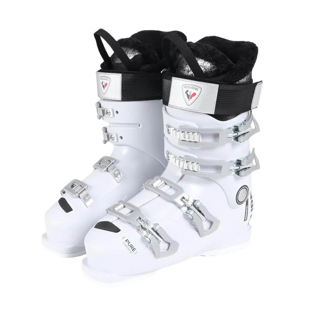 Rossignol - Chaussures De Ski Pure Comfort 60 White Grey Femme - Femme - Taille 60 - Gris