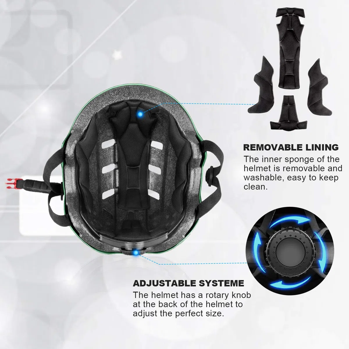 KORIMEFA Casque Enfant 3-13 Ans Réglable Anti-Choc - Filles & Garçons pour Vélo, Trotinette, Roller & Planche à roulettes