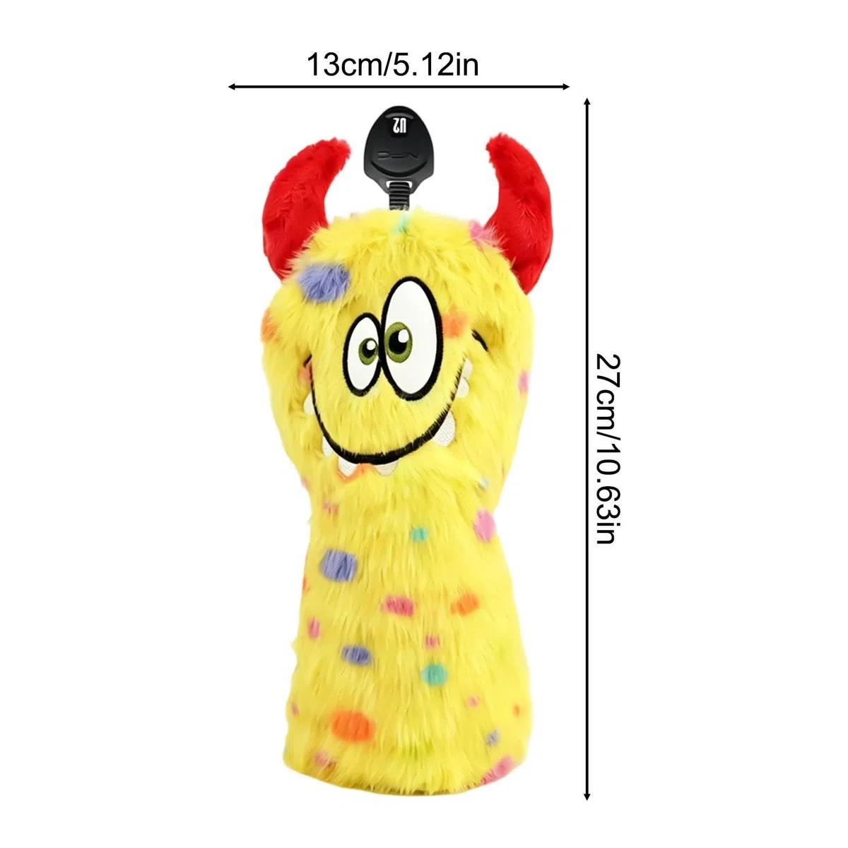 Couvre-club de golf – Couvre-club de golf | Couvre-tête en bois de parcours | Motif animal amusant | Housse de protection douce en peluche pour Driver Woods UT, pour homme et femme, sports de plein