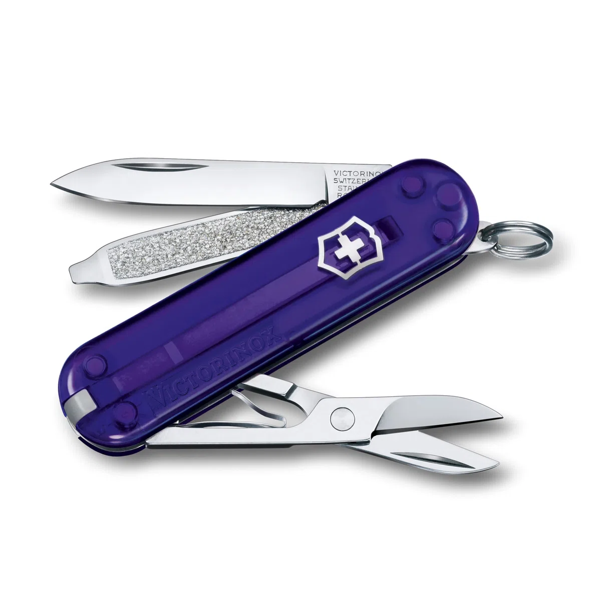 Victorinox, Classic SD, Couteau de Poche Suisse, Multifonction, Léger, 7 Fonctions, Petite lame, Lime à ongles, Tournevis 2,5 mm