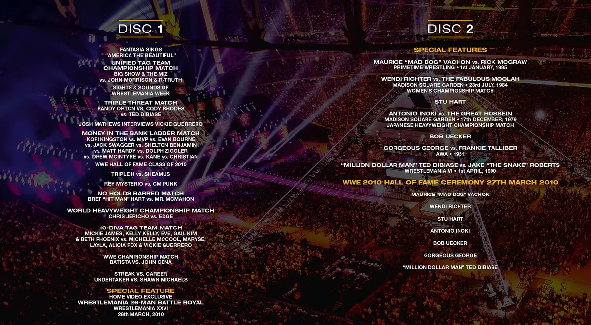 Wrestlemania 26 [Blu-ray]