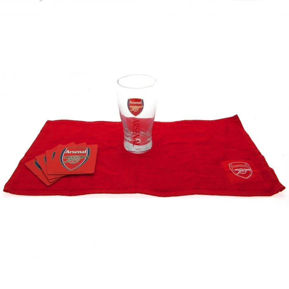 Arsenal FC Football Club Mini Bar Set Produit Officiel de Football