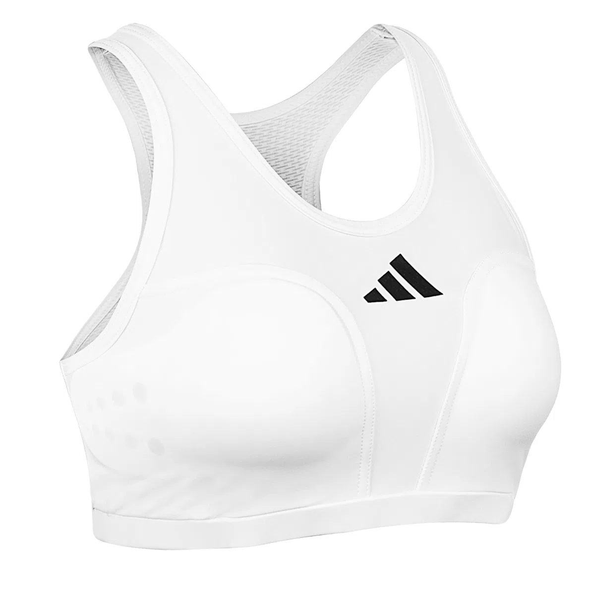 adidas Protege Poitrine Coque + brassière (Couleur : Blanc - Taille : XL)