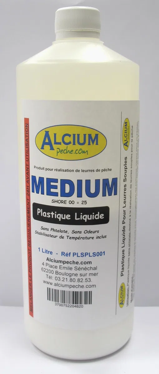 Bouteille de Plastique Liquide 1L – Medium Moyen