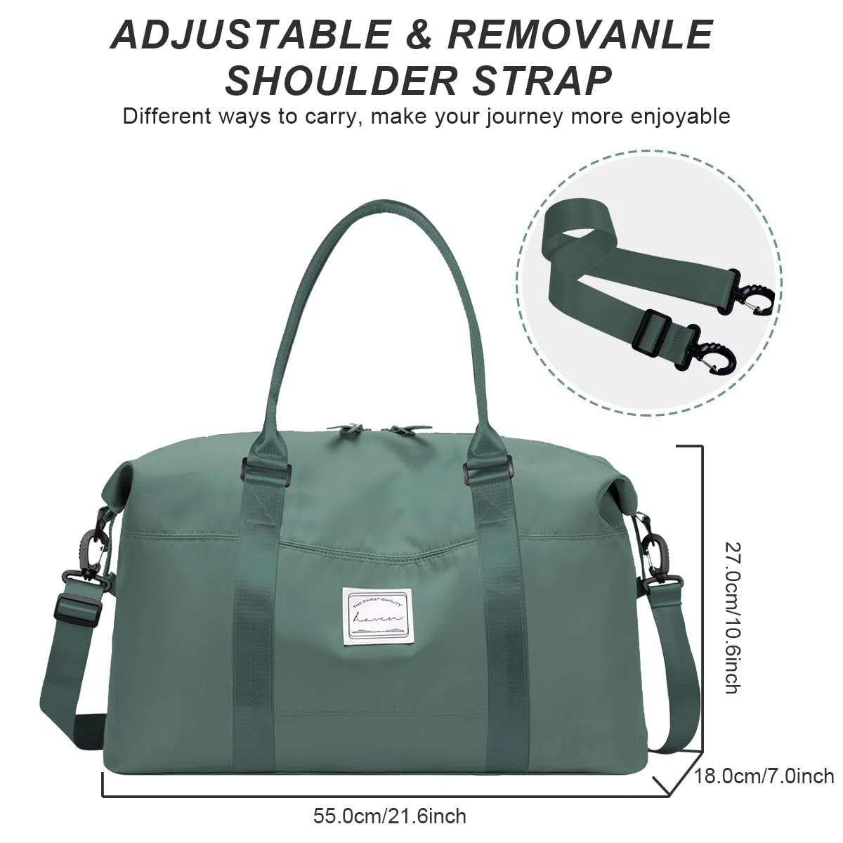 VMIKIV Sac de Sport Femme Bagage Cabine pour Easyjet Homme Sac de Voyage Léger avec Sac Humide Séparé Bagage à Main Grande Taille Sac Week-End Résistant à l'eau