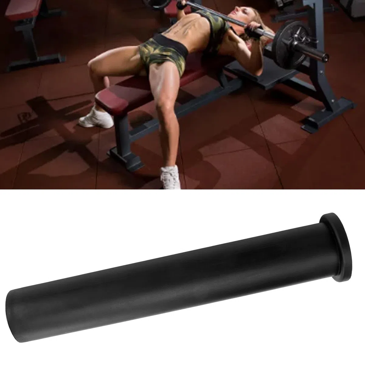 Manchon Adaptateur, Manchon Adaptateur de diamètre d'haltère 50 mm Robuste pour Centre de Fitness(303 mm/11,93 Pouces)