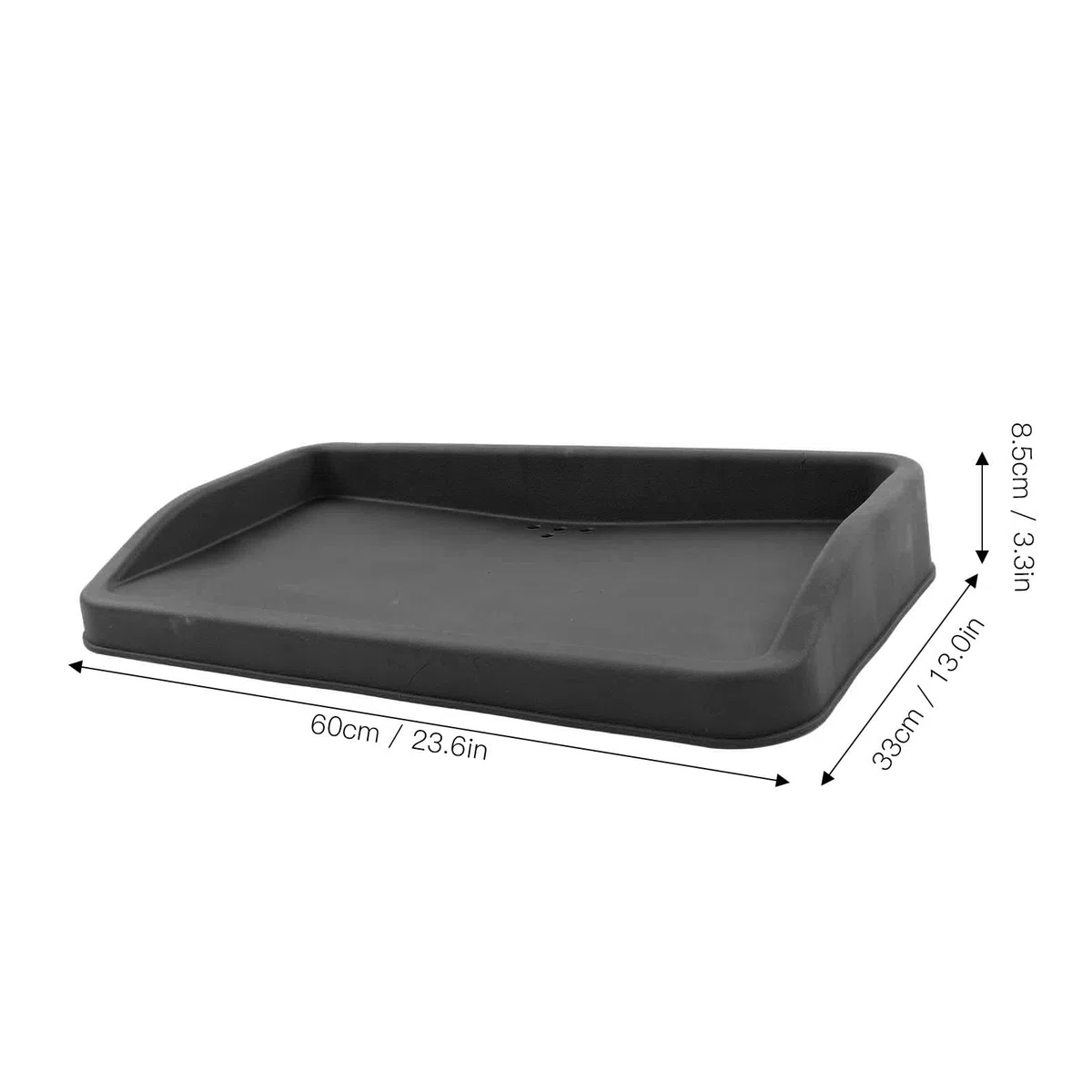 VGEBY Conteneur de Balles de Golf en Silicone Boîte de Rangement pour Balles de Golf Organisateurs de Plateaux Fournitures de Golf(Le Noir)