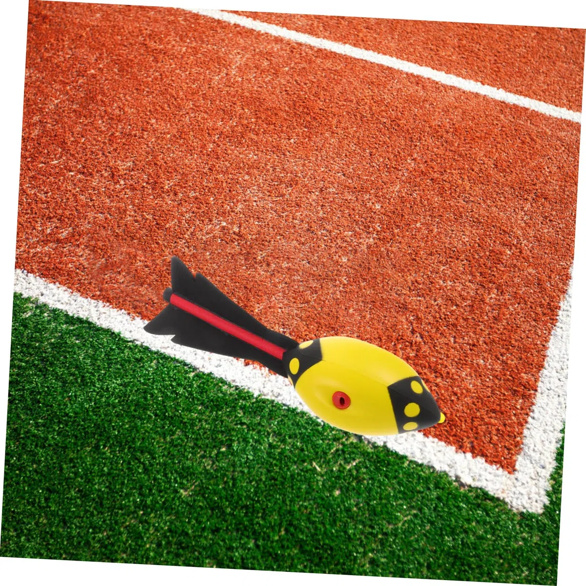 Ballon de Football pour Garçon et Filles en Mousse PU Eva avec Sifflet Intégré, Outil D'entraînement Lancer pour Jeux Extérieur Jardins et Terrains de Sport