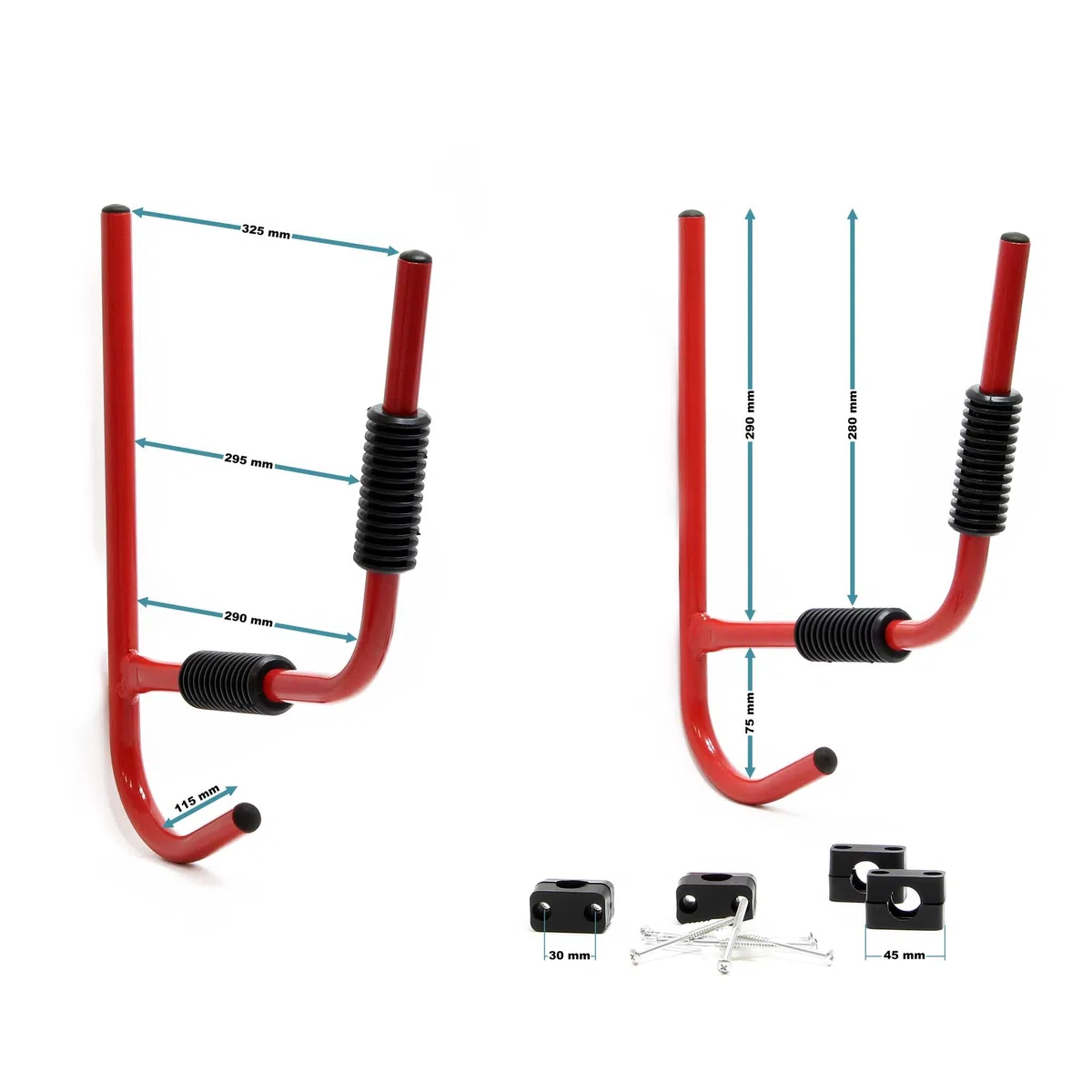 Wiltec Support de Rangement Mural pour Kayak canoë