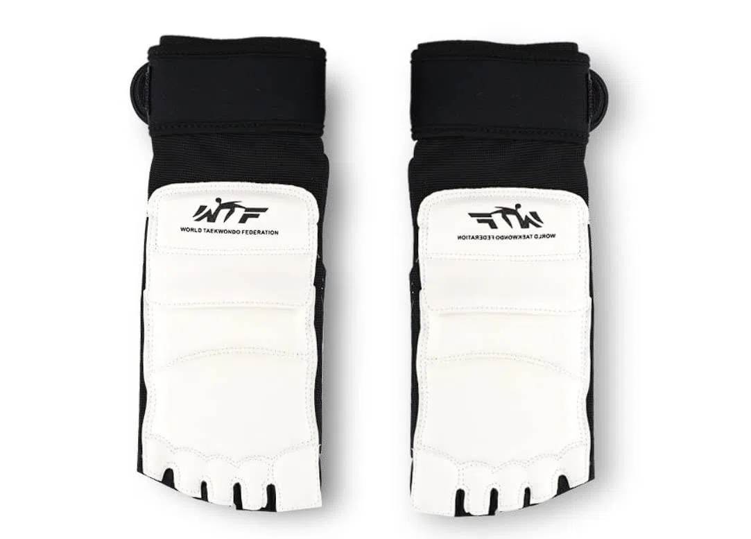 Gants Taekwondo Gants Protège-Pieds De Sparring Gants de Boxe Adulte/Enfants Taekwondo Sparring Protection des Pieds pour Martiaux Muay Thai Karaté Combat (XS,Gants)