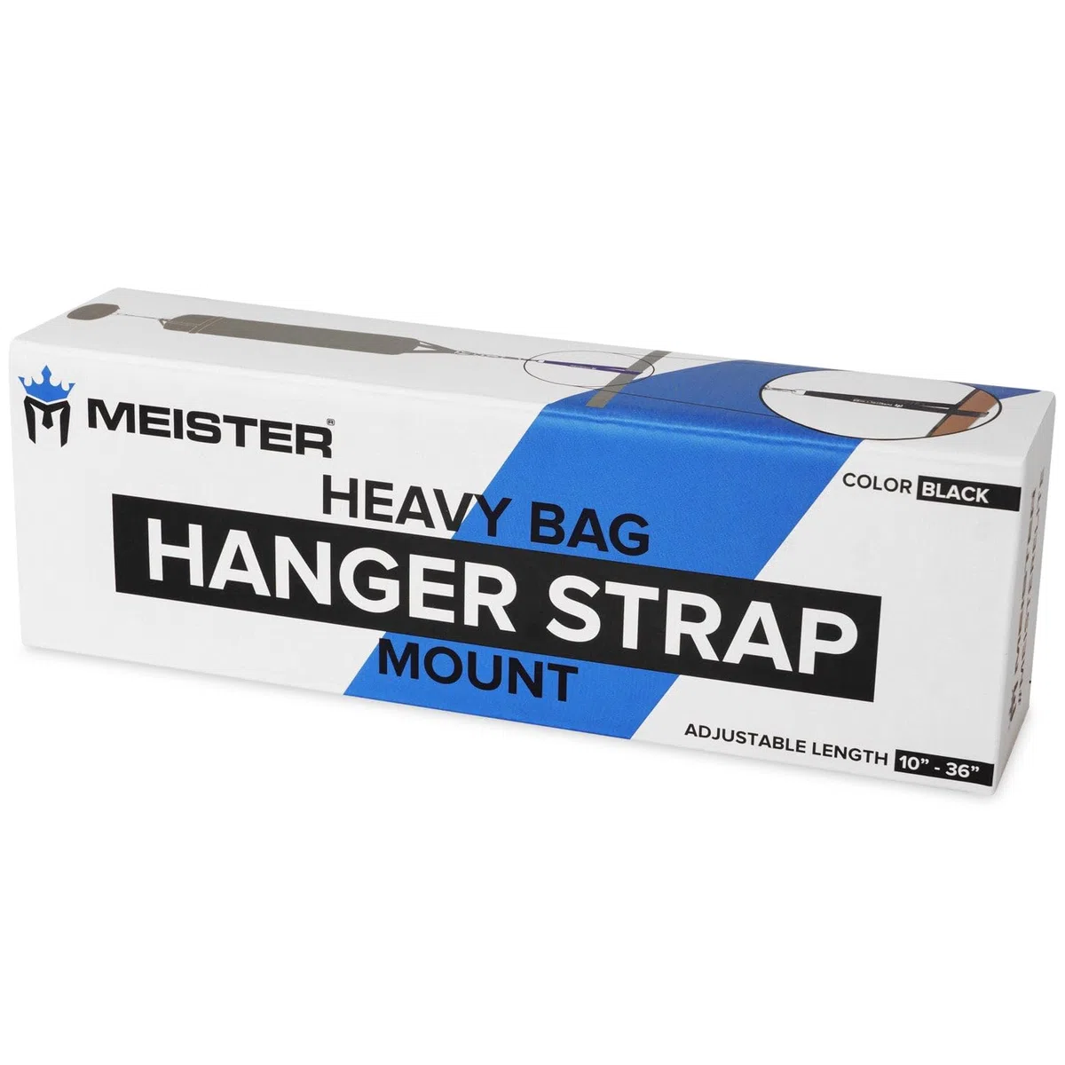 Meister Crochet de Sac Robuste avec Sangle de Serrage, Support pour Sac de Frappe, Boxe et MMA