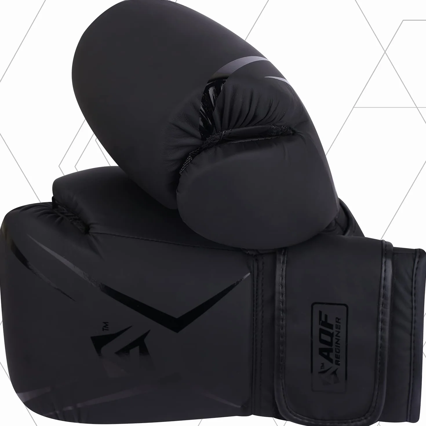 AQF Gants de Boxe Premium en Cuir MMA, Arts Martiaux Rembourrage Élégant 4-16 Oz Pour Homme, Femme et Enfant