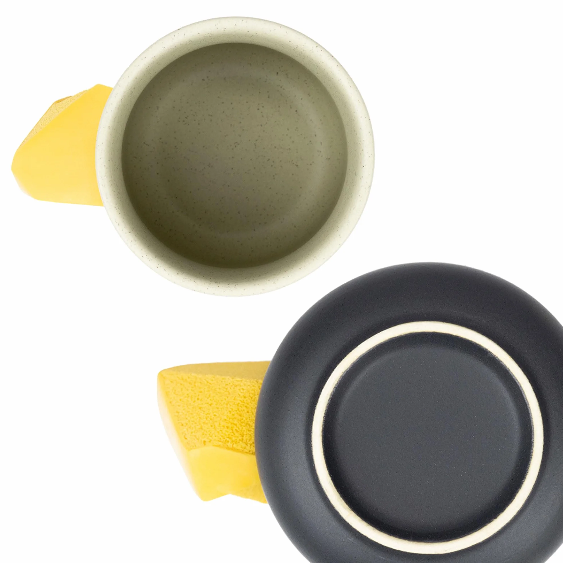 YY Vertical – Climbing Mug Evo avec prise d'escalade – tasse à café cadeau original pour grimpeur, Jaune