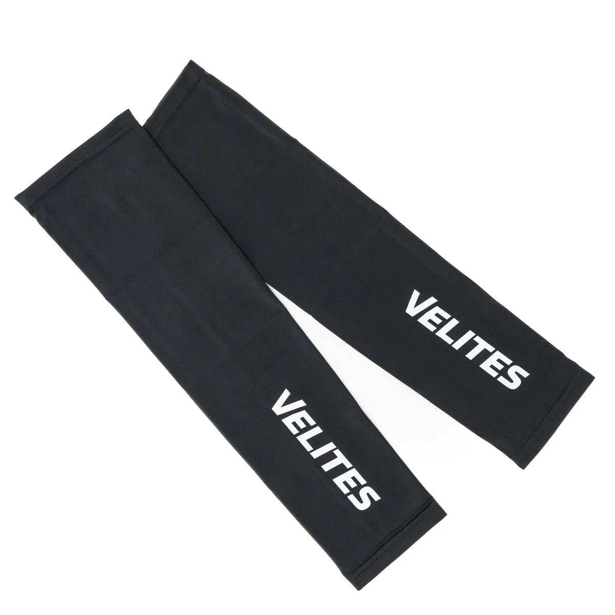Velites Manches Dépotives de Bras Sleeves Black I Manches Compressives pour entraînement fonctionnel, cross training, exercices de gymnastique..I Couleur Unico