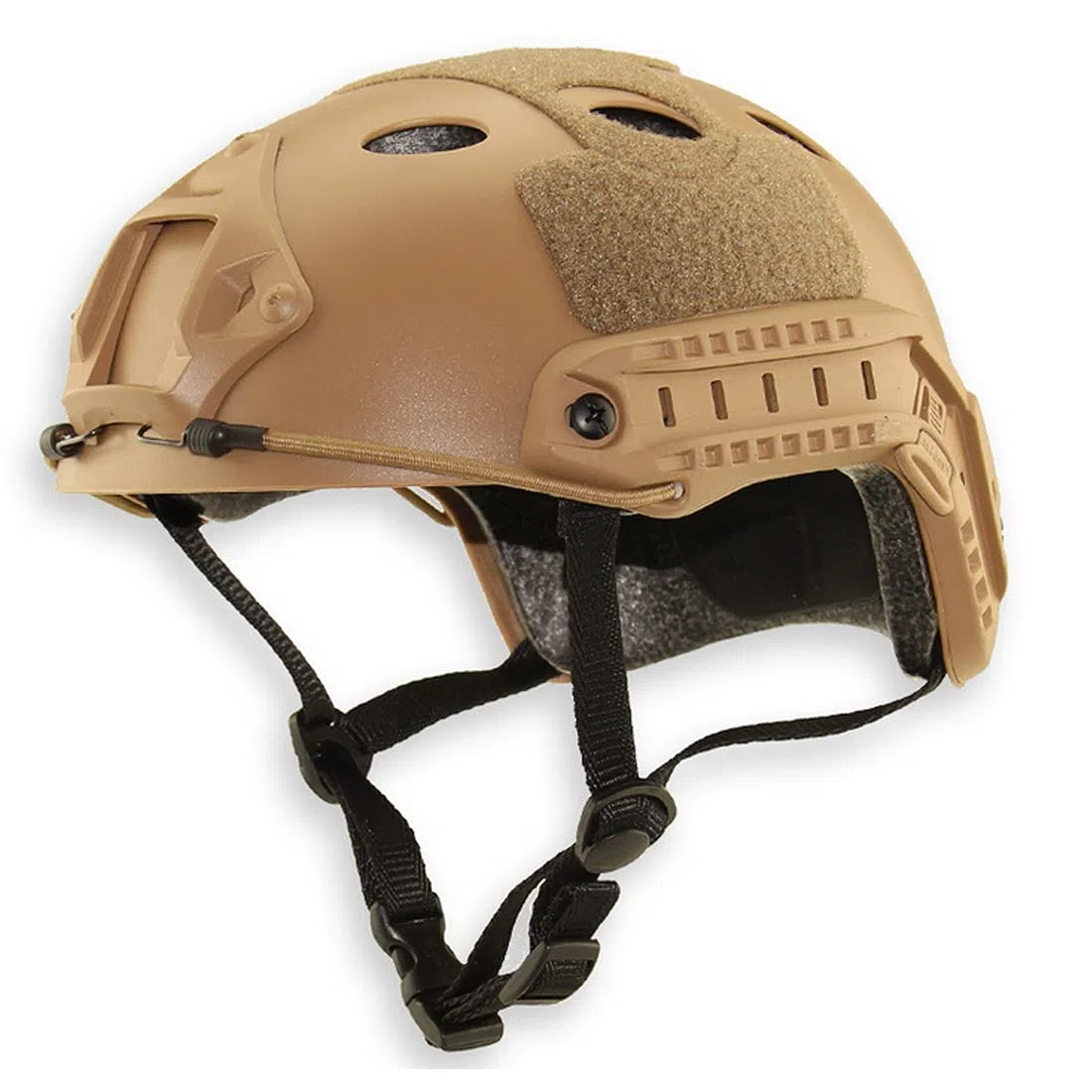 Casque tactique PJ de type léger et de protection rapide pour Airsoft Paintball CS Jeu de Plein Air Sport