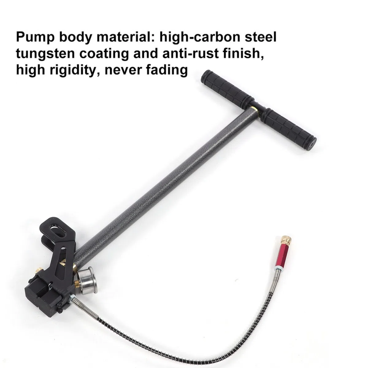 Pompe Manuelle Haute Pression 3 Étapes 4500 psi, Acier Tungstène, pour Pistolet à Air PCP, Filtre Air, Bateau, Pneu, Balle