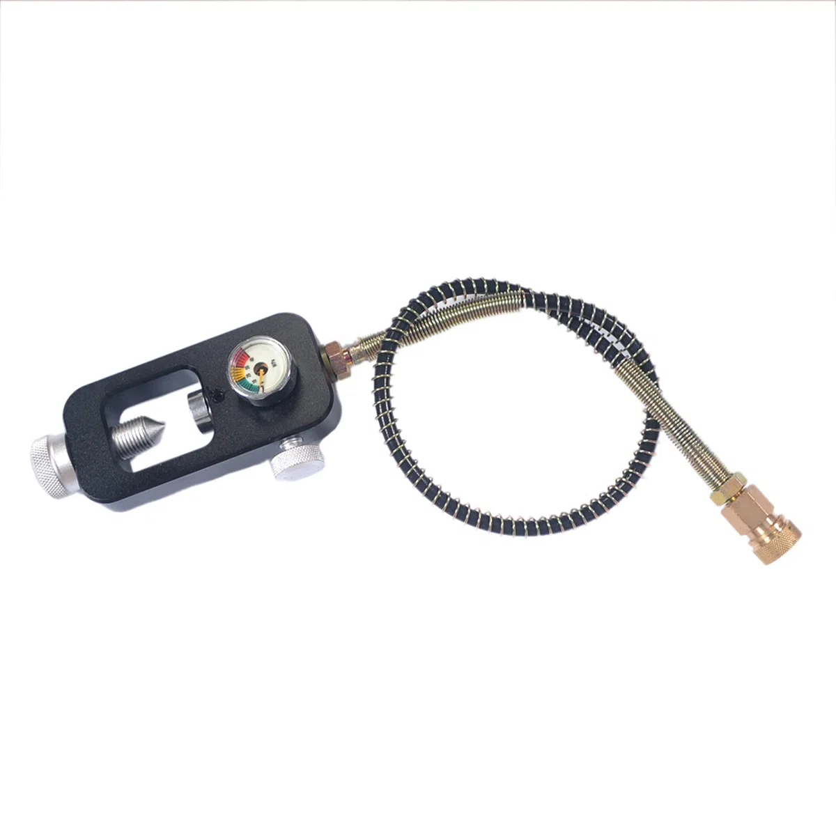 TUXING Valve Joint de plongée, Paintball Station de Remplissage de plongée, système de gonflage de Joint de Remplissage de réservoir HPA avec Tuyau d'air de Remplissage de Paintball 4500 PSI PCP