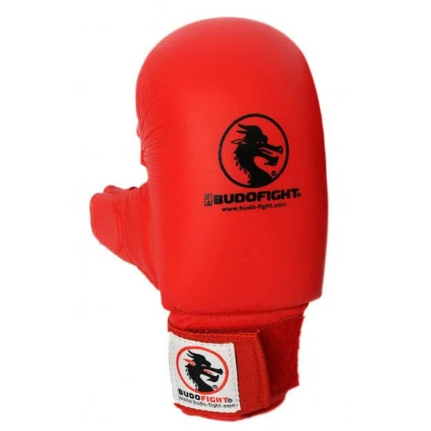 Gants de karaté homologués FFK Rouges