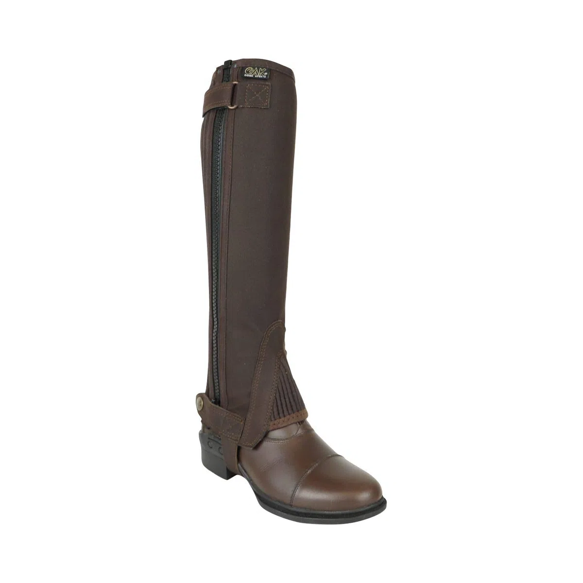 AK Demi-chaps d'équitation lavables en daim