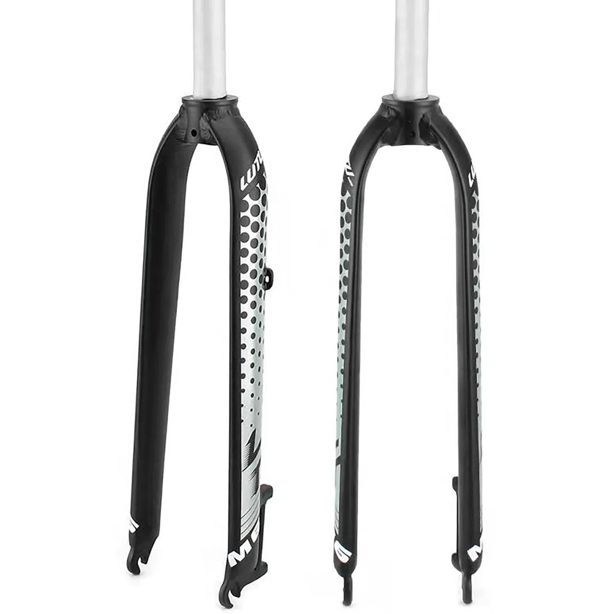 Fourche De VTT Fourche Rigide 26 27.5 29 Pouces Avant VTT pour VTT 9Mm QR Frein À Disque Vélo B,27.5in