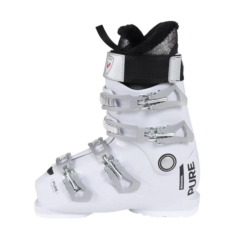 Rossignol - Chaussures De Ski Pure Comfort 60 White Grey Femme - Femme - Taille 60 - Gris