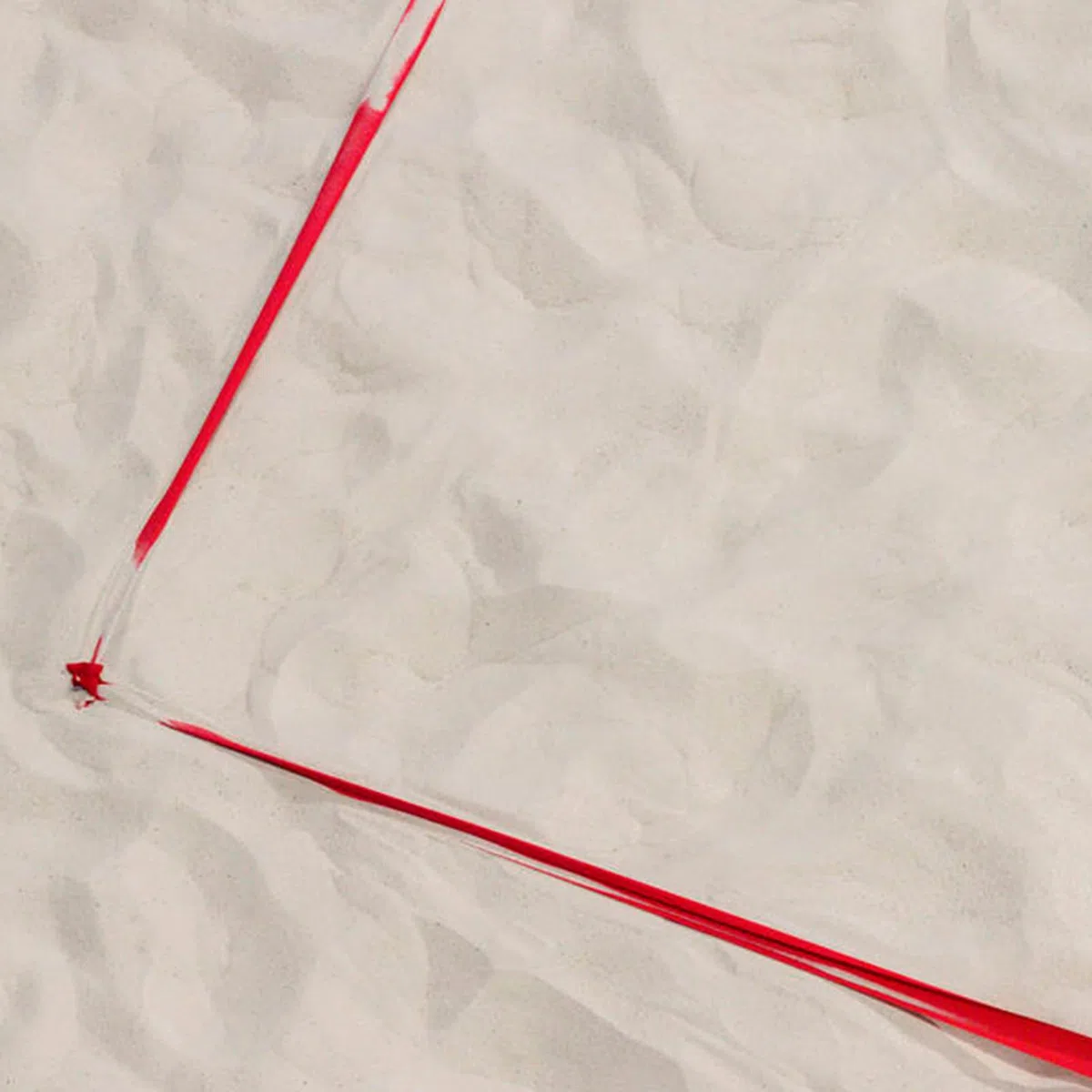 Lignes de beach-volley - Cordons de délimitation de terrain de jeu lumineux - Piquets en acier inoxydable - Système de marquage toutes saisons pour parcs d'arrière-cour, jeux, tournois - Équipement de