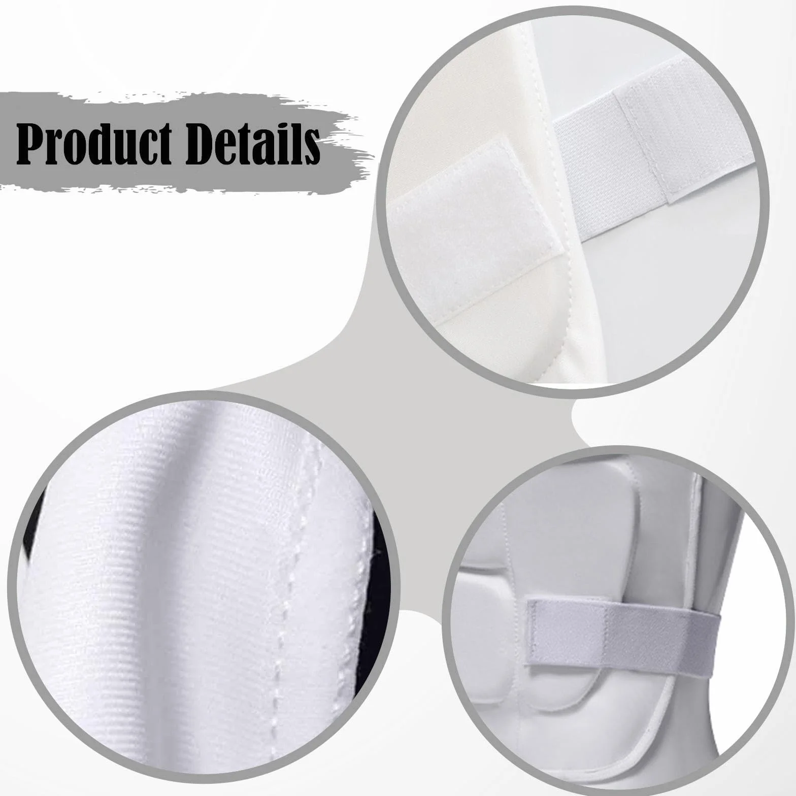 Plastron de Karaté, Gilet de Taekwondo, Accessoires de Boxe, Kickboxing Polyvalent, Protection des Côtes, Protection Corporelle