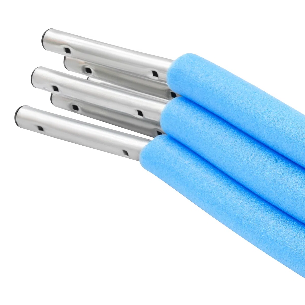 Lot de 6 barres de rechange pour trampoline - 196 cm - Barres de filet de rechange pour filet de sécurité