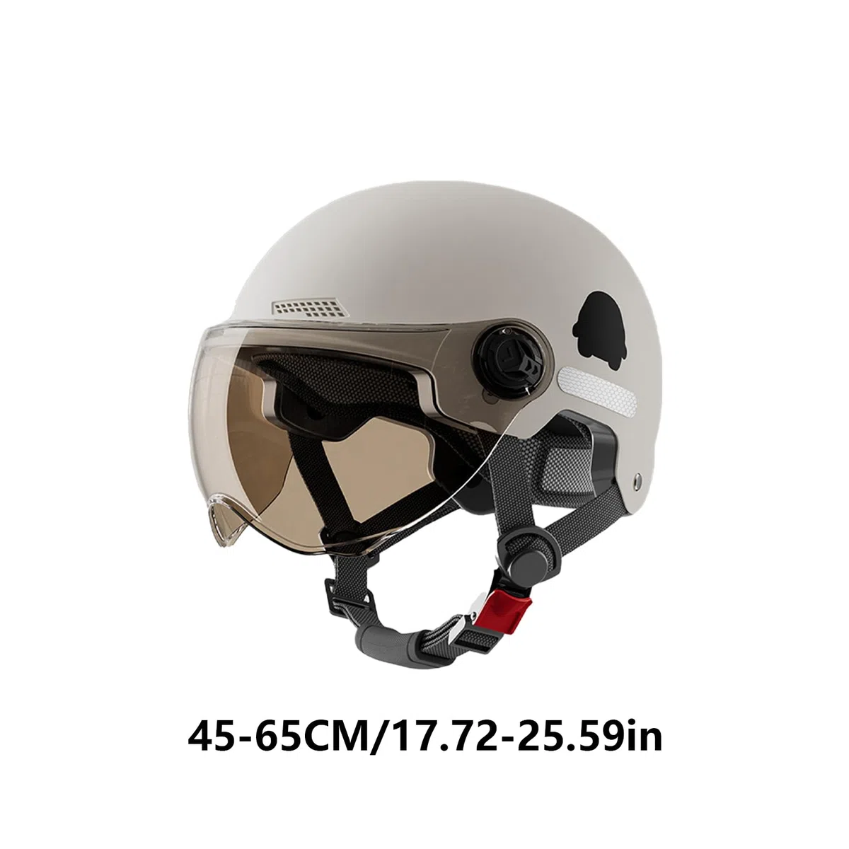 Casque Style De Protection, Unisex Casques De Cyclisme,Casques Trottinette Électrique avec Visière C-asques Trottinette Electrique Adulte, C-asque Vélo pour Offrant Une Conduite Confortable Et Sûre
