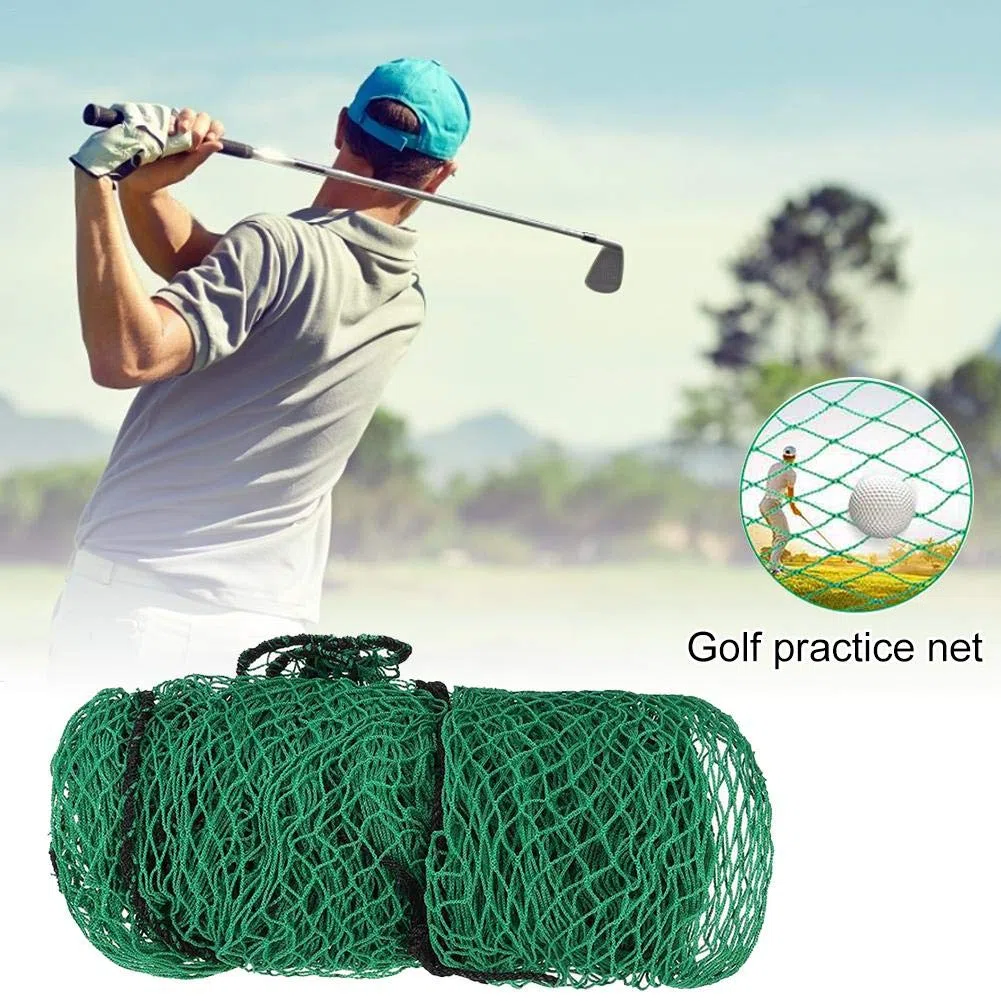 Golf Practice Entrainement pour Jardin Portable Exterieur, Filets Frappe Golf GranTaille Aides À La Formation Pliables Swing Practice pour La Protection des Animaux,3mx3m
