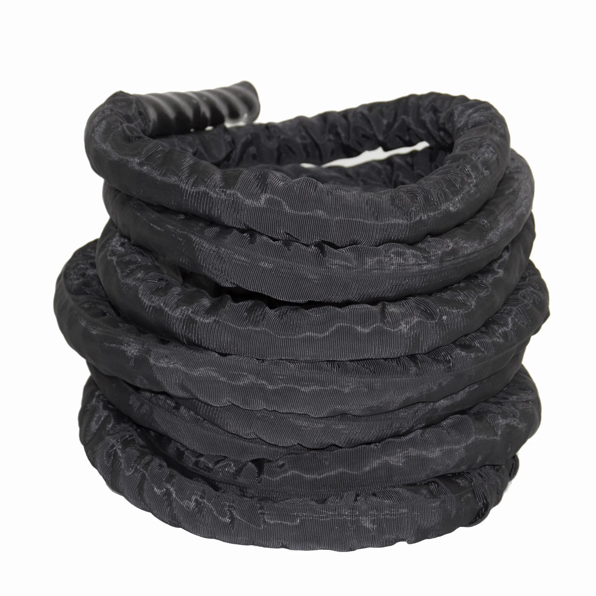 POWRX Corde d’entraînement avec housse - 38 ou 50 mm de diamètre - Pour fitness et musculation - Différentes longueurs, 38 mm, 9 m