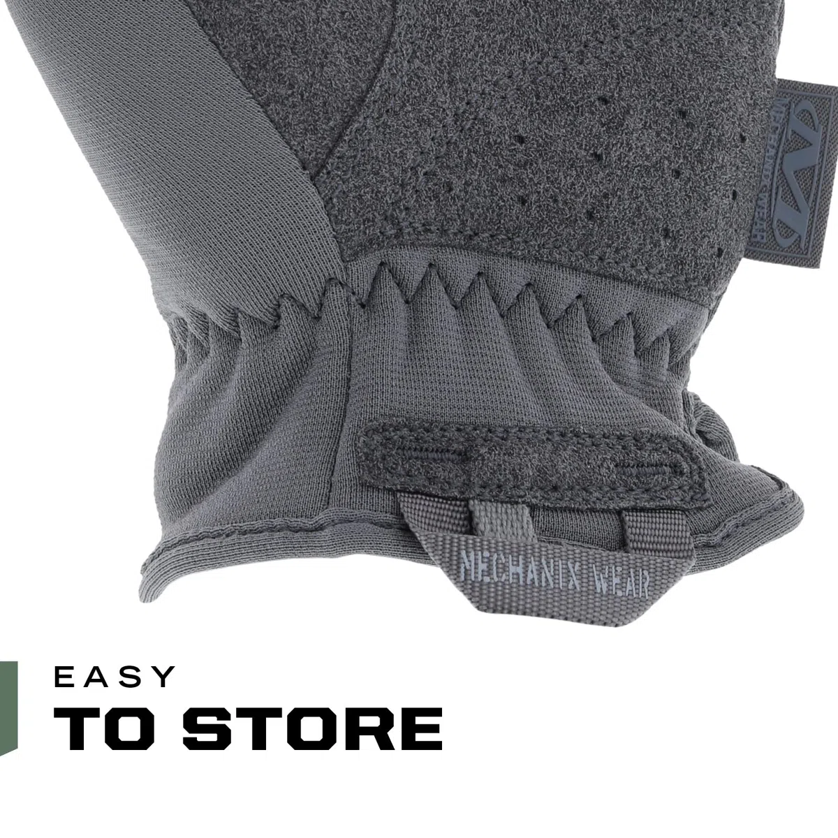 Mechanix Wear - FastFit Wolf Gris Touch Screen Gants (Medium, Gris)