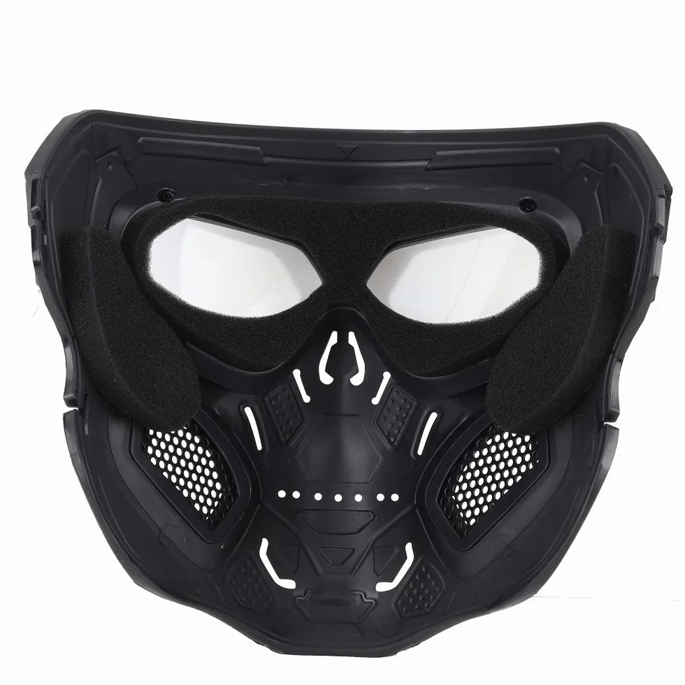 Halloween CR?ne Masques Airsoft Complet Visage De Protection Masques CS Guerre Jeu BB Gun Squelette Masques Parti Cosplay Masque Film Props